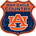 War Eagle Country - Auburn University Route Sign