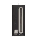 Tul Fine Writing Solid Metal Barrel Retractable Gel Pen With 2 Refills, Medium Point, 0.7 Mm, Gunmetal Gray Barrel, Assorted Ink
