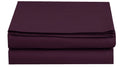 Luxury Flat Sheet On Amazon Elegant Comfort Wrinkle-Free 1500 Thread Count Egyptian Quality 1-Piece Flat Sheet, Twin/Twin Xl Size, Purple