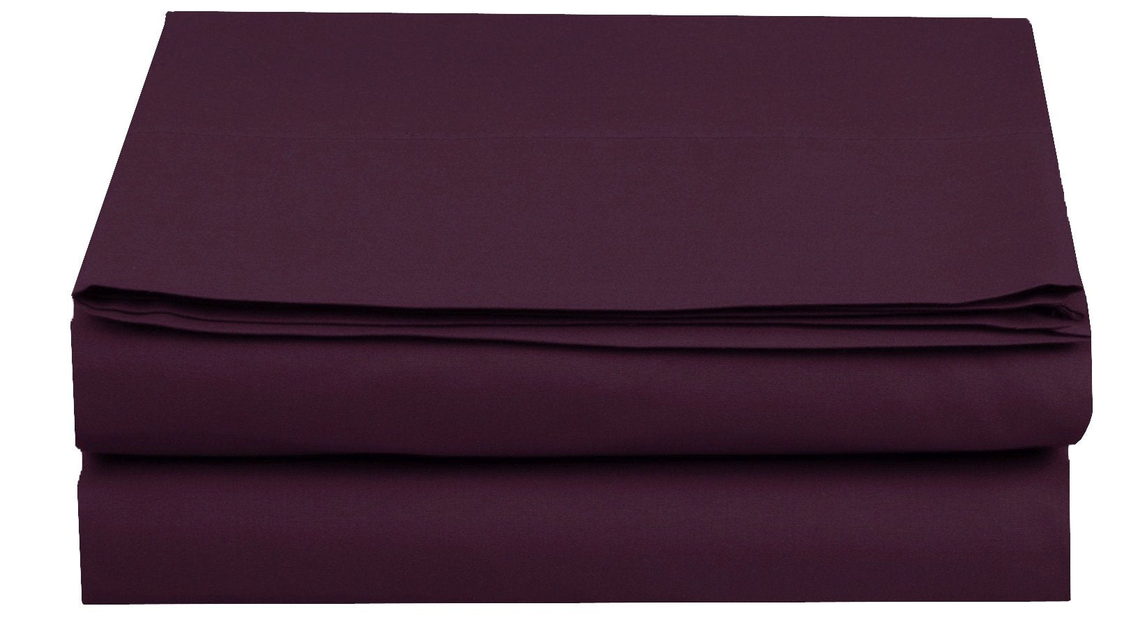 Luxury Flat Sheet On Amazon Elegant Comfort Wrinkle-Free 1500 Thread Count Egyptian Quality 1-Piece Flat Sheet, Twin/Twin Xl Size, Purple