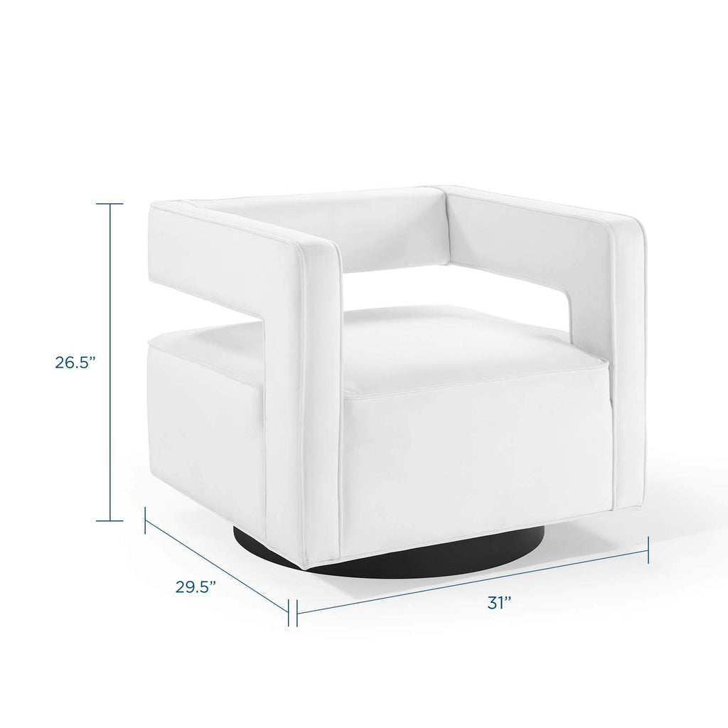 Modway Booth armchairs, White