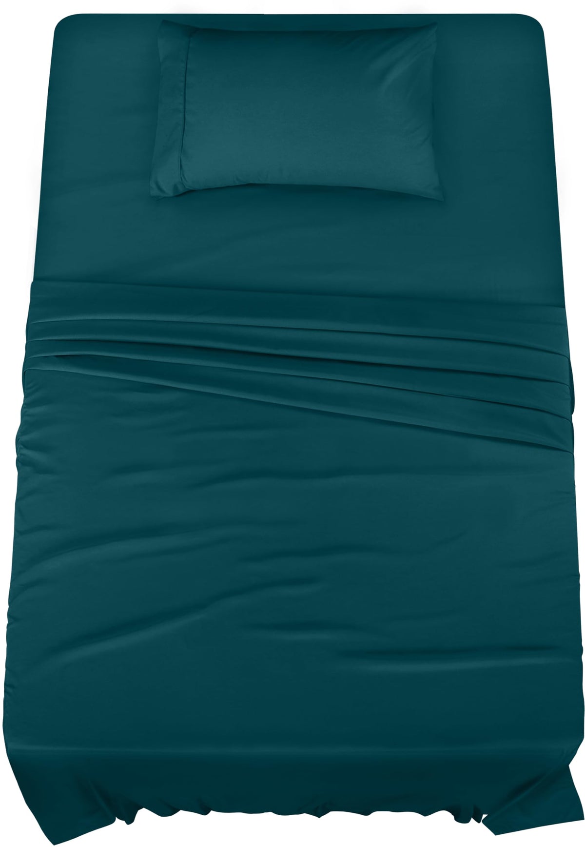 Utopia Bedding Twin Bed Sheets Set - 3 Piece Bedding - Brushed Microfiber - Shrinkage And Fade Resistant - Easy Care (Twin, Teal