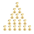 Urban Deco 16 Pieces Table Card Holder Place Card Holders 1.7 inches Gold Steel Card Holders for Photos, Food Signs, Memo Notes,