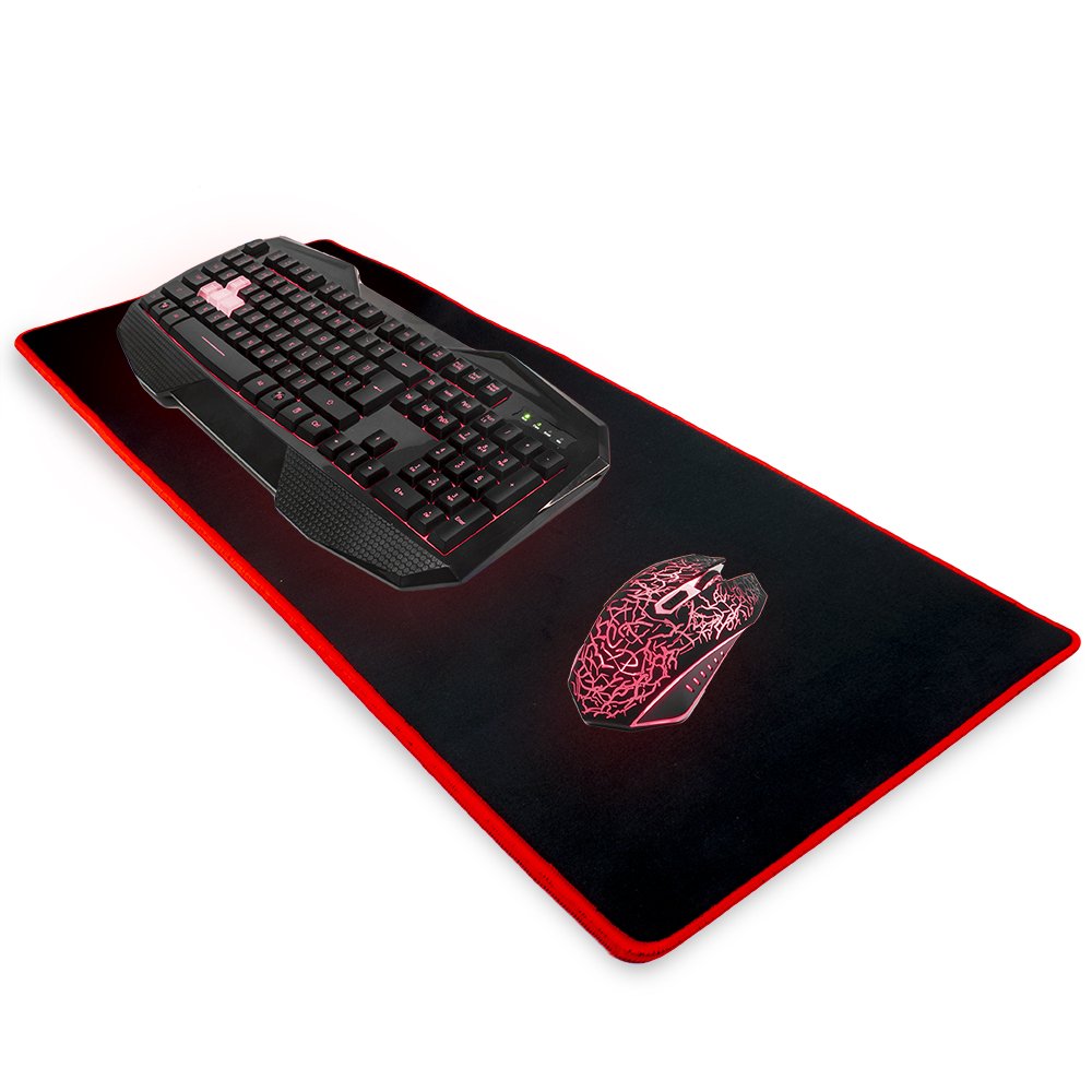 Stratagem Gravitas 5Mm Ultrathick Waterproof Gaming Deskpad, 30.5' X 11.5' X 5Mm