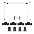 Outsunny Diy Pergola Kit, Pergola Brackets With 3-Way Corner Brackets And Post Base For 4' X 4' (Actual 3.6' X 3.6') Lumber,