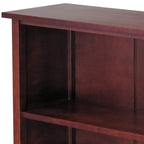 Winsome Verona Storage/Organization, 6 Small, Walnut/Beige