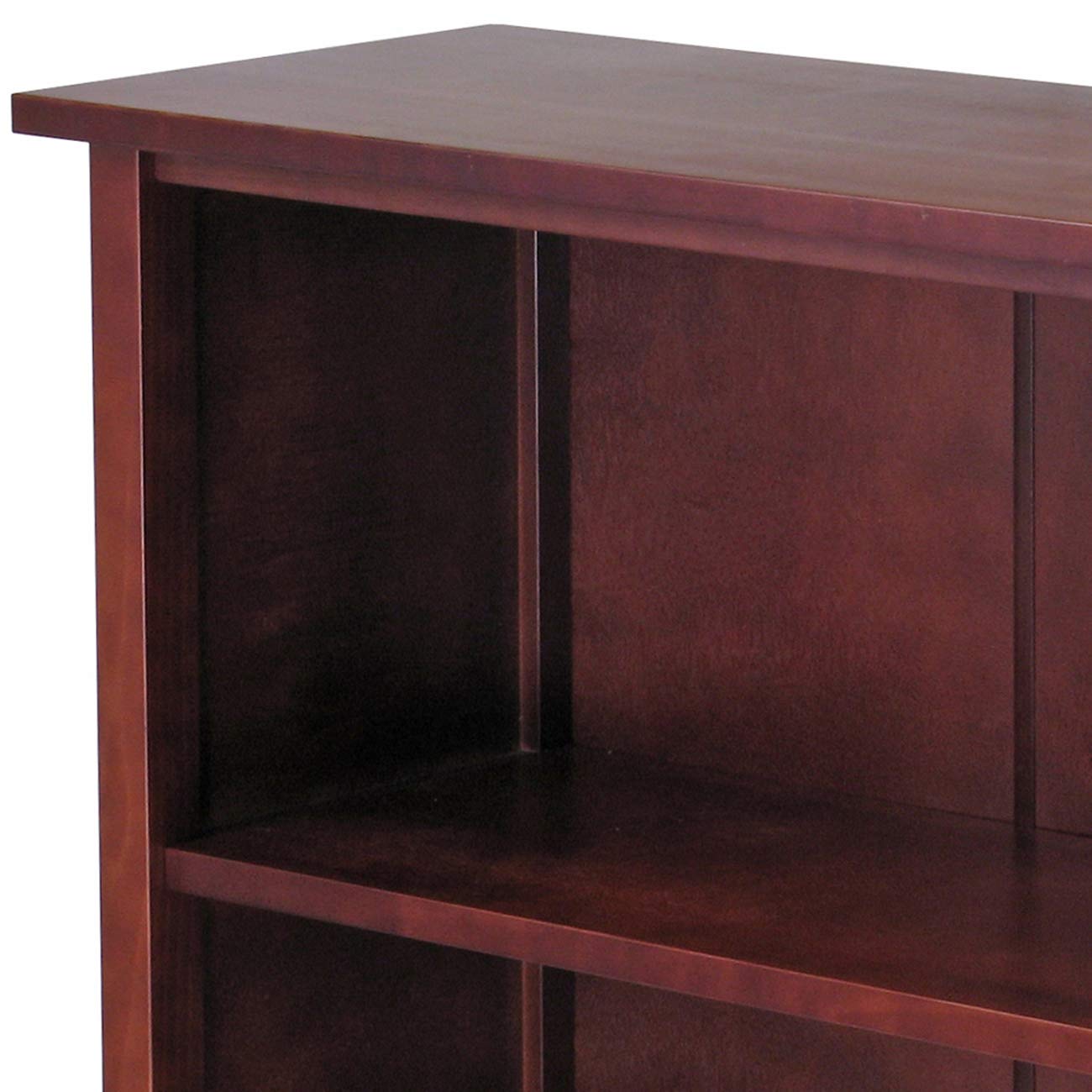 Winsome Verona Storage/Organization, 6 Small, Walnut/Beige
