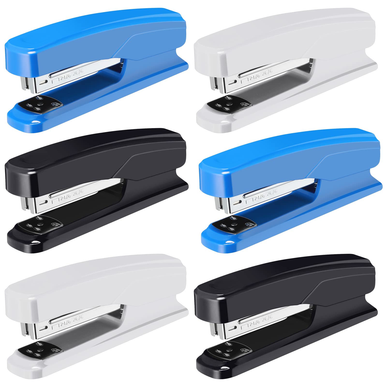 Desktop Stapler School College Office Supplies Portable Durable Staplers For Desk Accessories Heavy Duty Stapler With 25 Sheet C