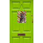Caroline'S Treasures Sc9801Ds1216 Staffordshire Bull Terrier Staffie Candy Cane Christmas Wall Or Door Hanging Prints Aluminum M