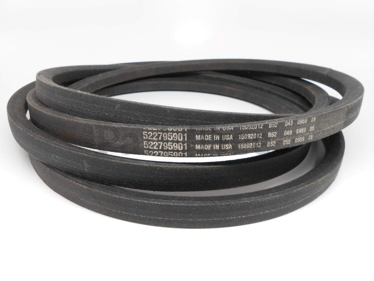 Husqvarna Deck Belt For Mzt61Bf, Lzf5227, Cd48I & Zth6123Kaa Lawn Mowers & More / 522795901, 539104335