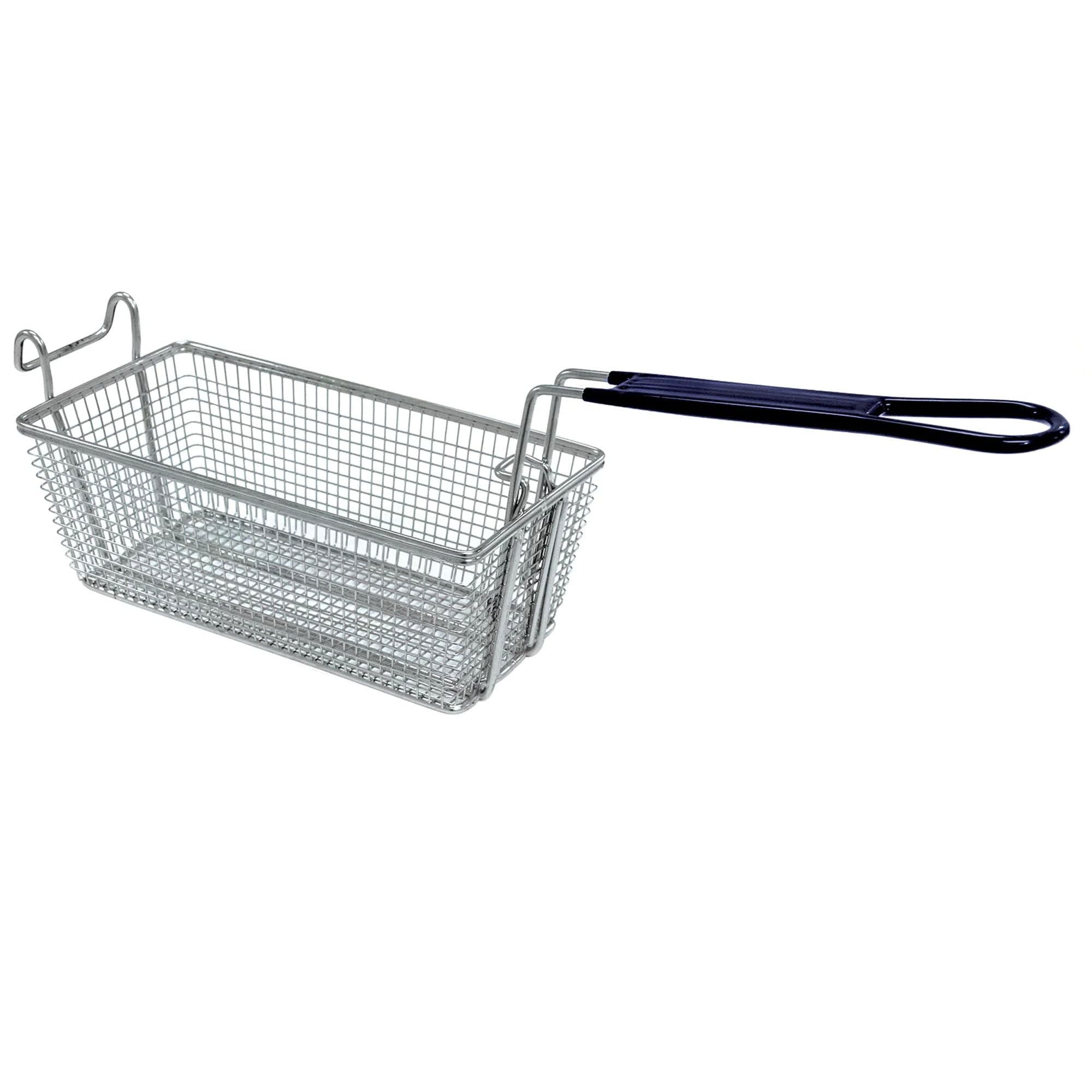 Bayou Classic 700-186 Fry Basket For 4-Gal Stainless Bayou Fryer Features Cool Touch Handle Wire Mesh Basket Perfect For Frying