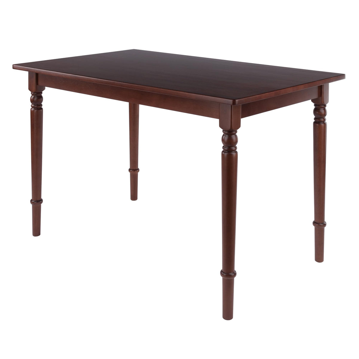 Winsome Ravenna Dining Table for 6 People, 47&quot; Rectangular Kitchen Table, Walnut