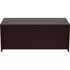 Lorell, LLR18206, Espresso Laminate Desk, 1 Each