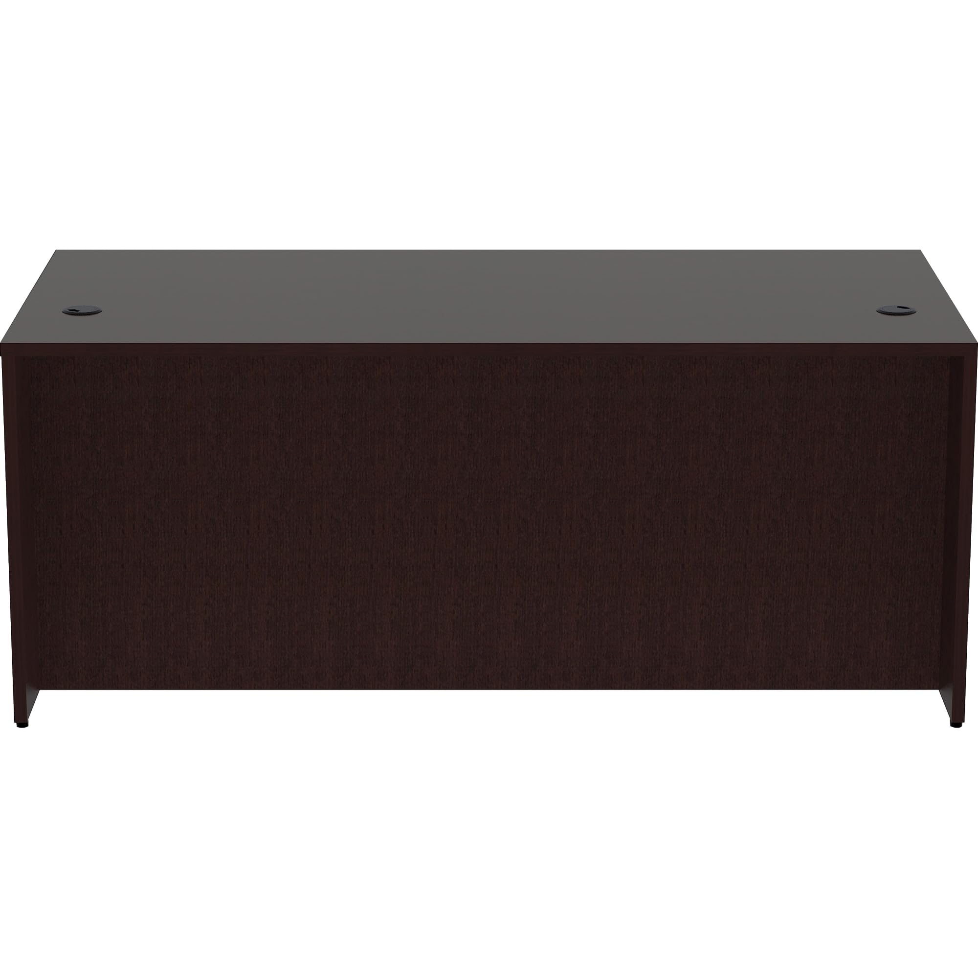 Lorell, LLR18206, Espresso Laminate Desk, 1 Each