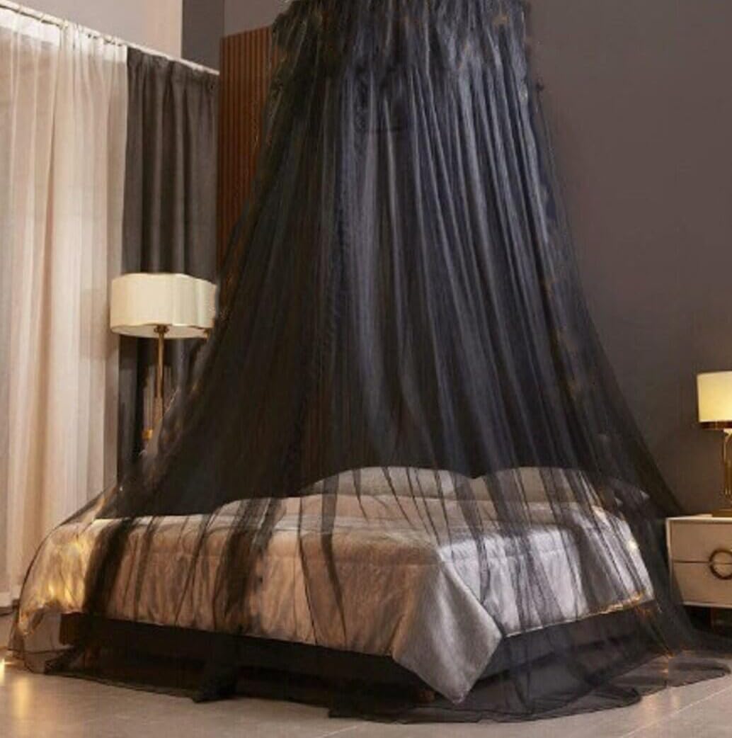 Mosquito Net Bed Canopy For Girls,King Canopy Bed Curtains Full Queen Size From Ceiling,Dome Mosquito Netting Bed Tent Twin Girl