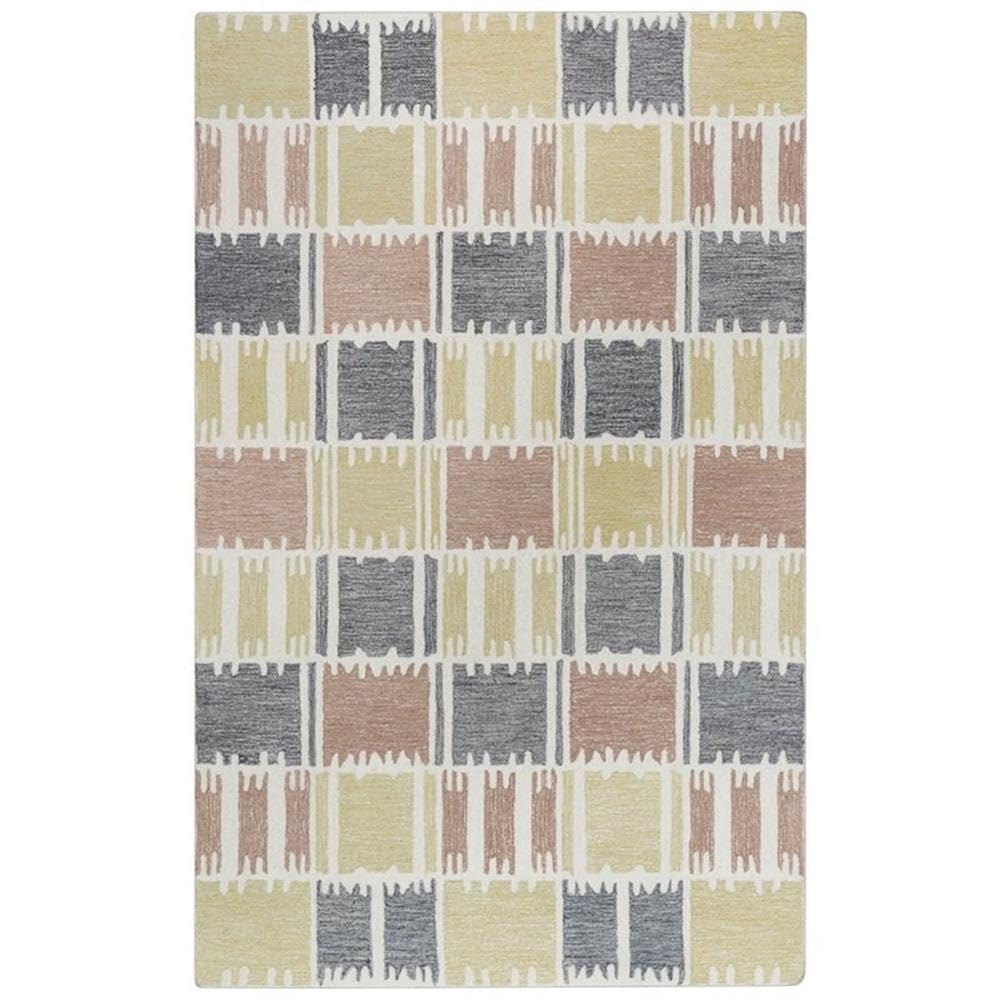 Alora Decor Rivera 8'9" X 11'9" Beige/Ivory/Charcoal Hand-Tufted Area Rug