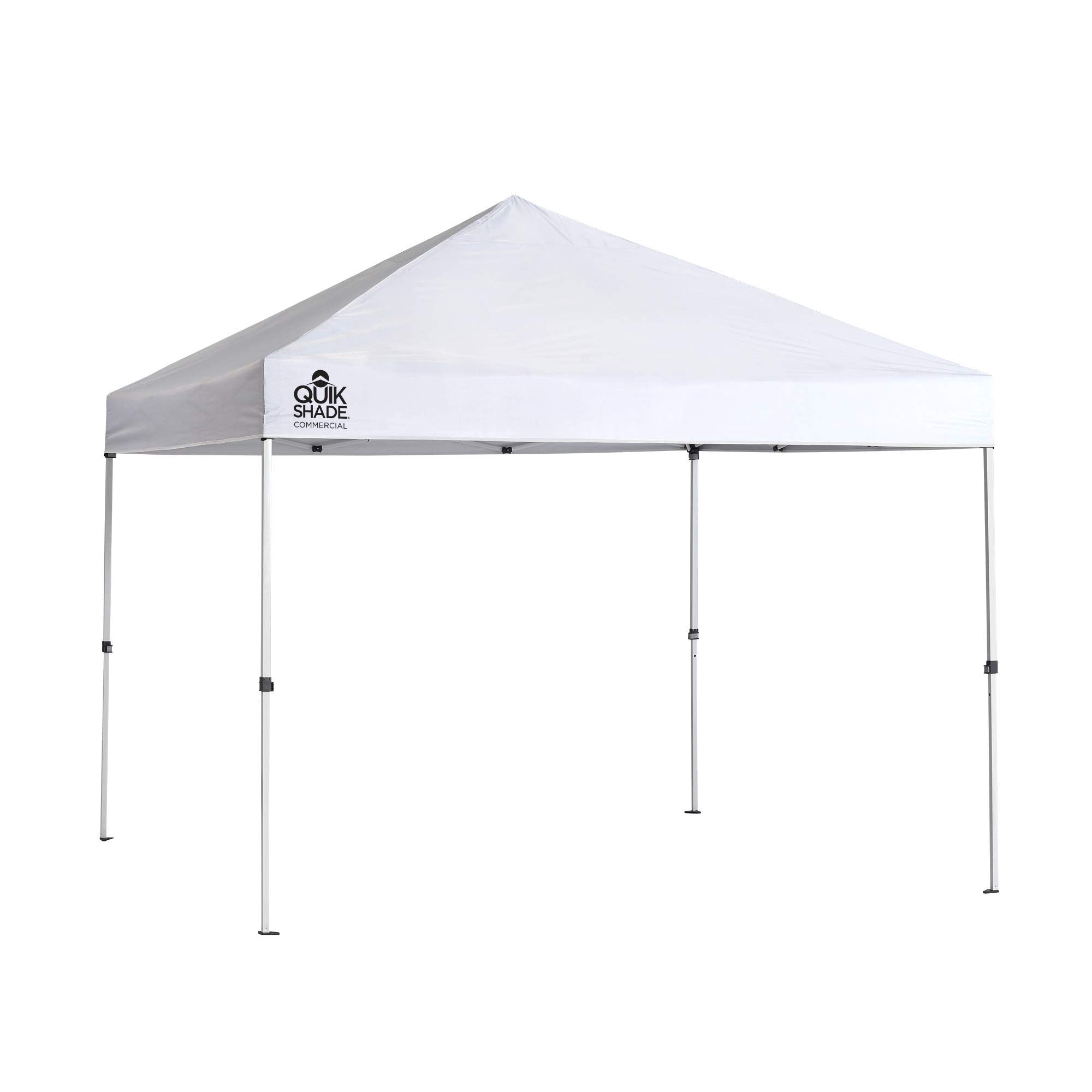 Quik Shade Commercial 10 X 10 Ft. Straight Leg Canopy, White