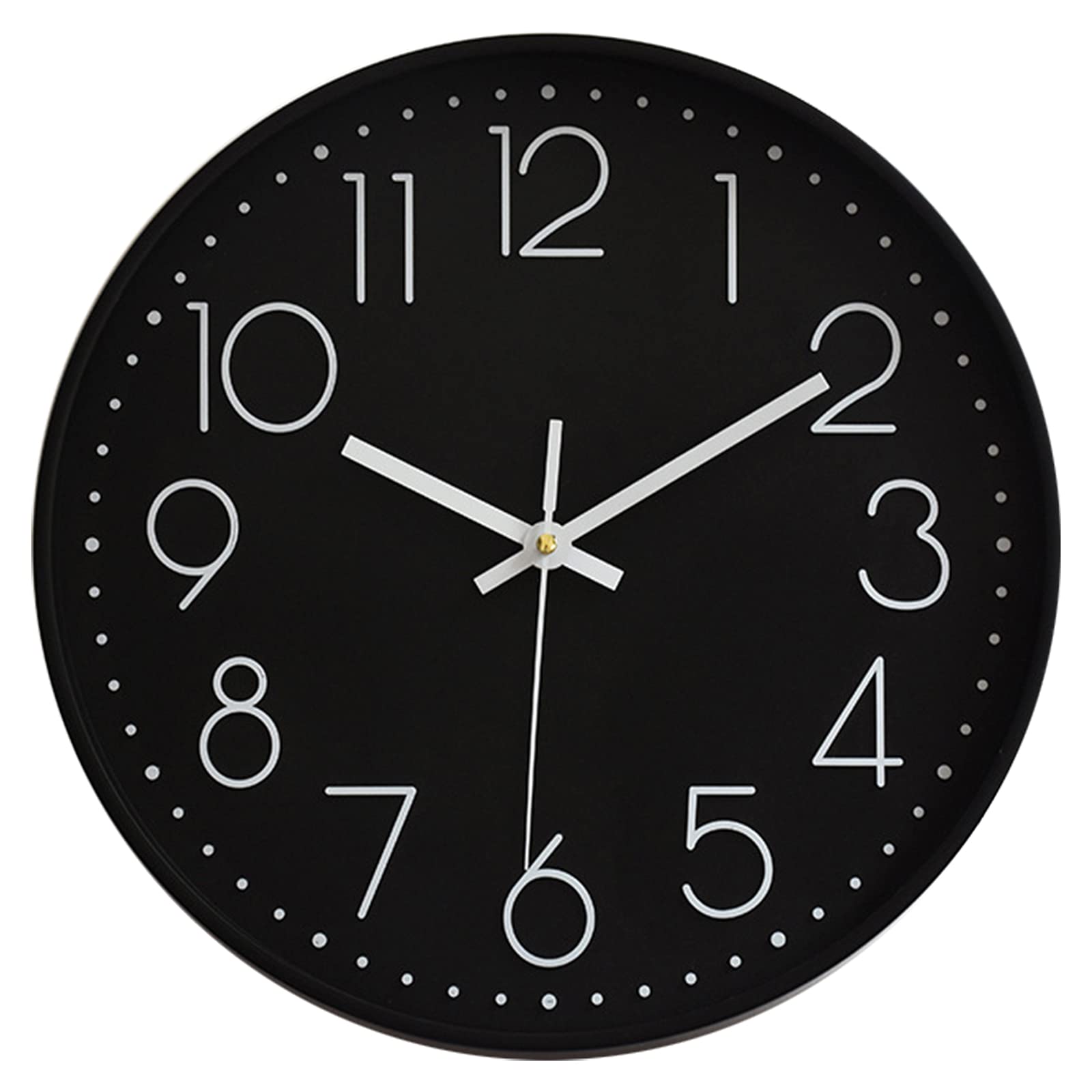 Preciser Kitchen Wall Clocks Vintage Style Non-Ticking Wall Clock Battery Operated Quartz Analog Silent Movement Large Decorativ