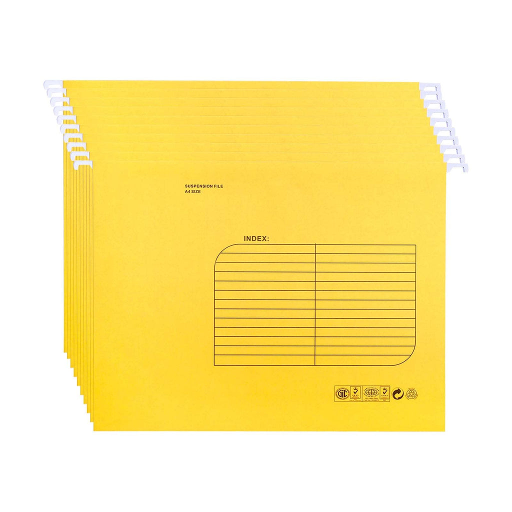 Soyiri Hanging File Folder, A4 Suspension Files Holder, Hanging Organizer File Folders, Hang Folder, Filing Cabinet Suspension F