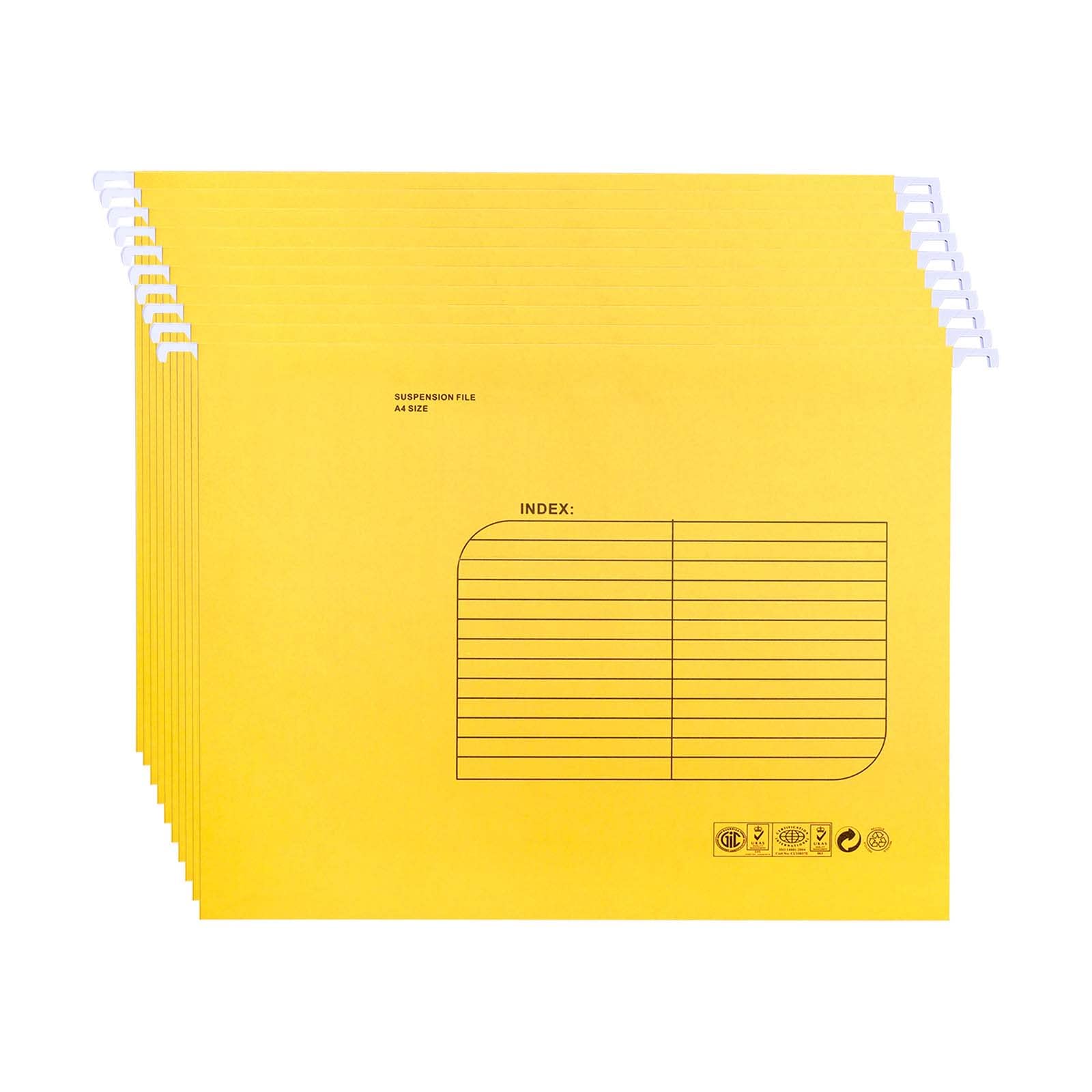 Soyiri Hanging File Folder, A4 Suspension Files Holder, Hanging Organizer File Folders, Hang Folder, Filing Cabinet Suspension F