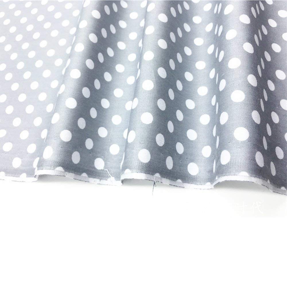 Taoson 100% Cotton 300 Thread Count Drak Gray/Grey White Dot Full Length Body Pillow Cover Pillowcase Pillow Protector Cushion C