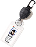 Retractable Badge Holder, Retractable Id Holder, Id Card Holders For Badges, Id Holders For Badges, Work Badge Holder