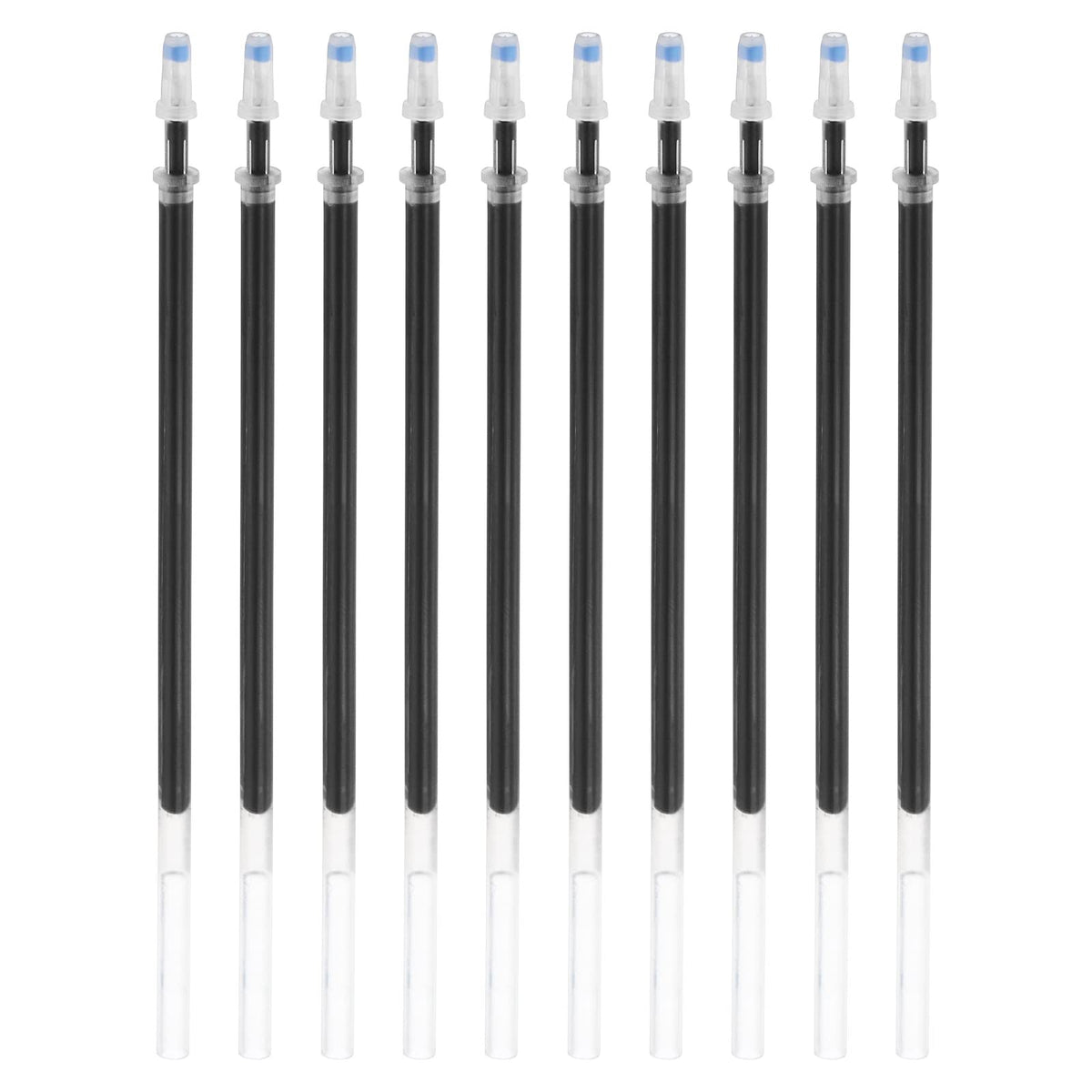 Patikil 0.5Mm Ink Pen Refills Black, 50 Pcs Gel Pen Refills Ballpoint Pen Ink Fine Point For Pens Office Supplies, Black Ink
