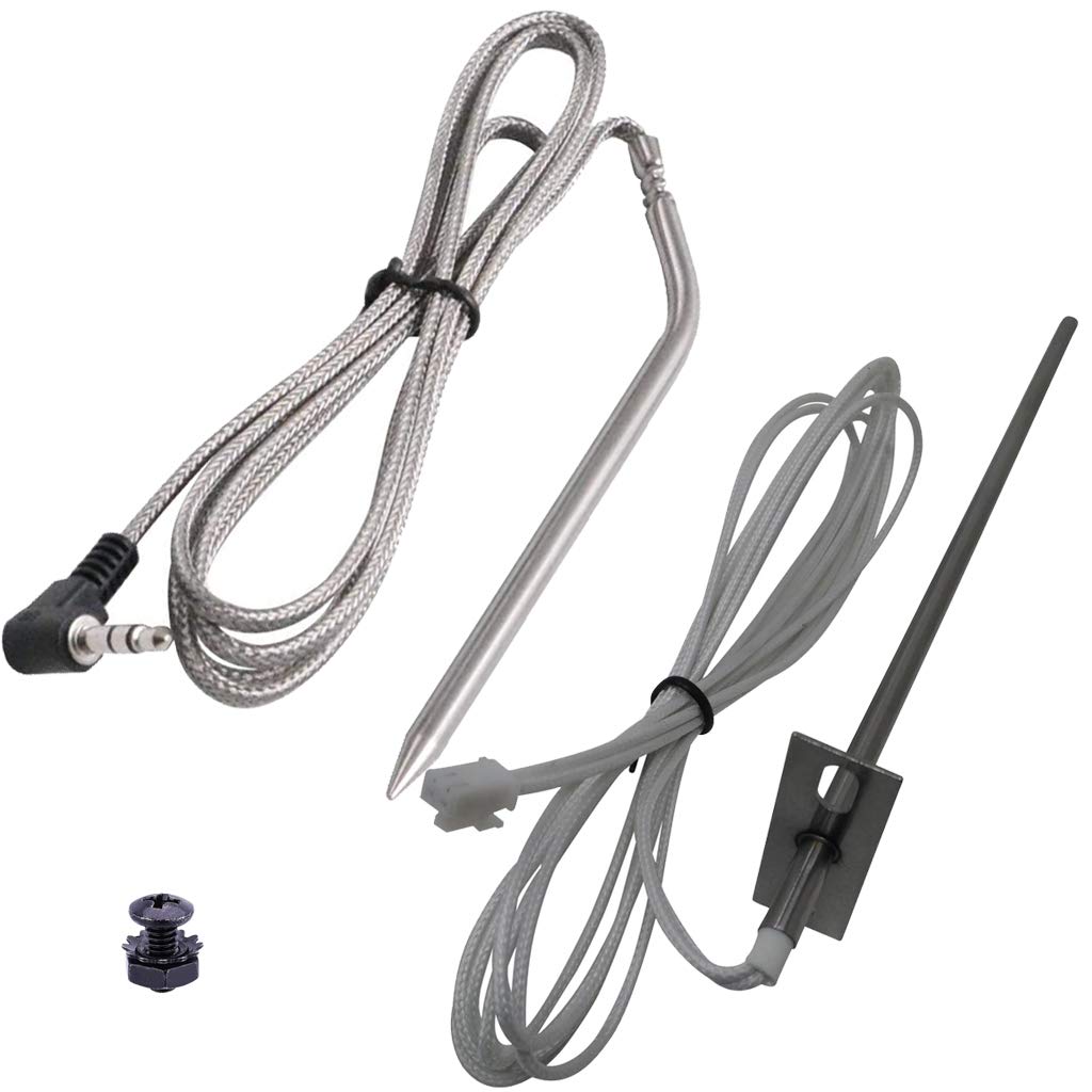 Replacement Parts Kit For Camp Chef Pellet Grills Rtd Temperature Probe Sensor & Meat Probe