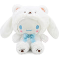 Ykecfpry Kawaii Cartoon White Bear Cross-Dressing Series Plush,Soft Plush Doll Cute Soft Toys, Plush Pillow Stuffed Animals Toy