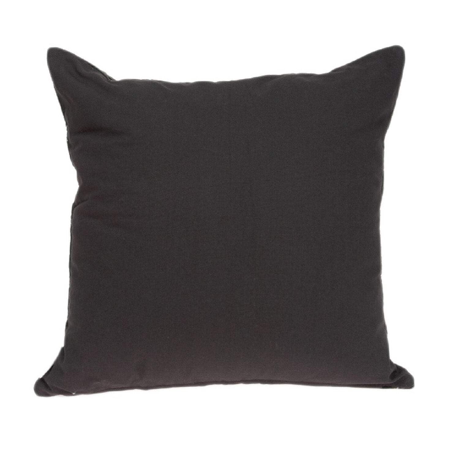 HomeRoots Parkland Collection Lolu Gray Throw Pillow