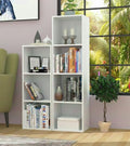 The Good Luck Wooden Storage Unit Cube Strong Bookcase Shelving Home Office White, 3, 4 Tier