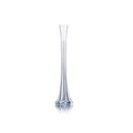 WGV Eiffel Tower Vase, Open 1, Height 20, (Multiple Sizes Choices) Clear Glass Floral Container with Sturdy Base, Flower Centerp