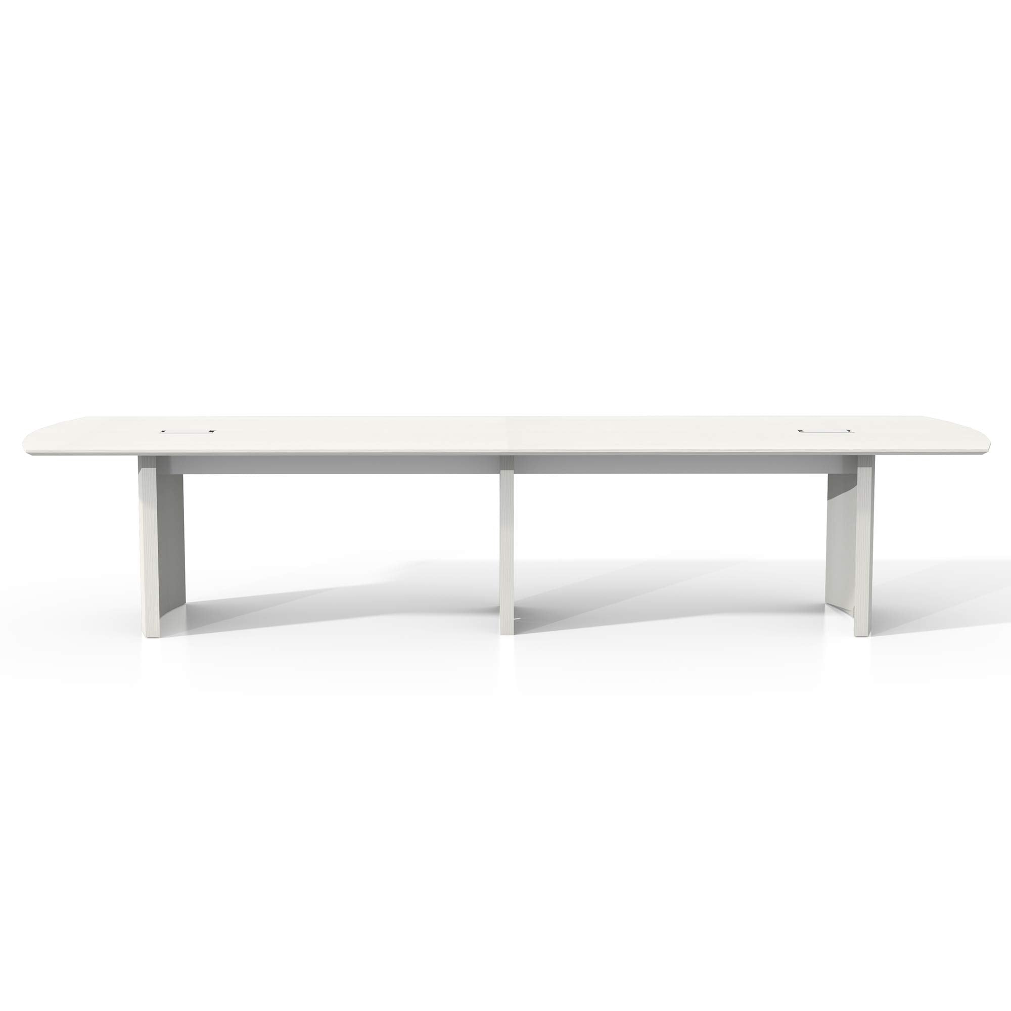 Mayline Medina Conference Table, 12', Textured Sea Salt Laminate