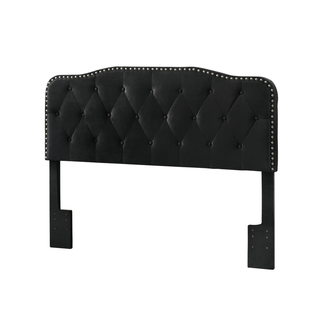 Furniture B102-Fb Bedframe, Full, Black
