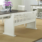 Steve Silver Joanna Back Bench, 67.5 x 23 x 35, Schoolhouse Styling (JA500BNB)