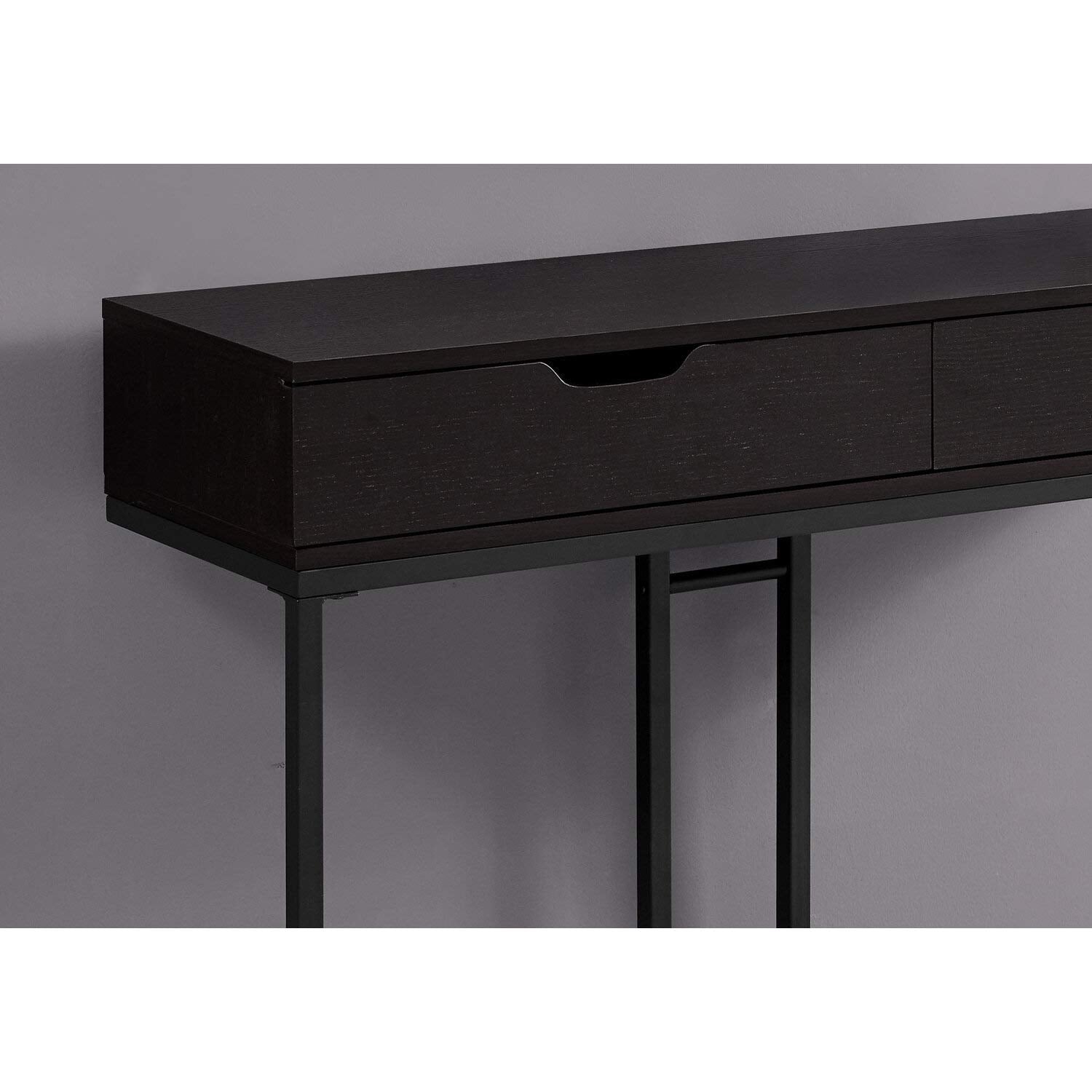Monarch Specialties Accent, Console Table, CAPPUCCINO