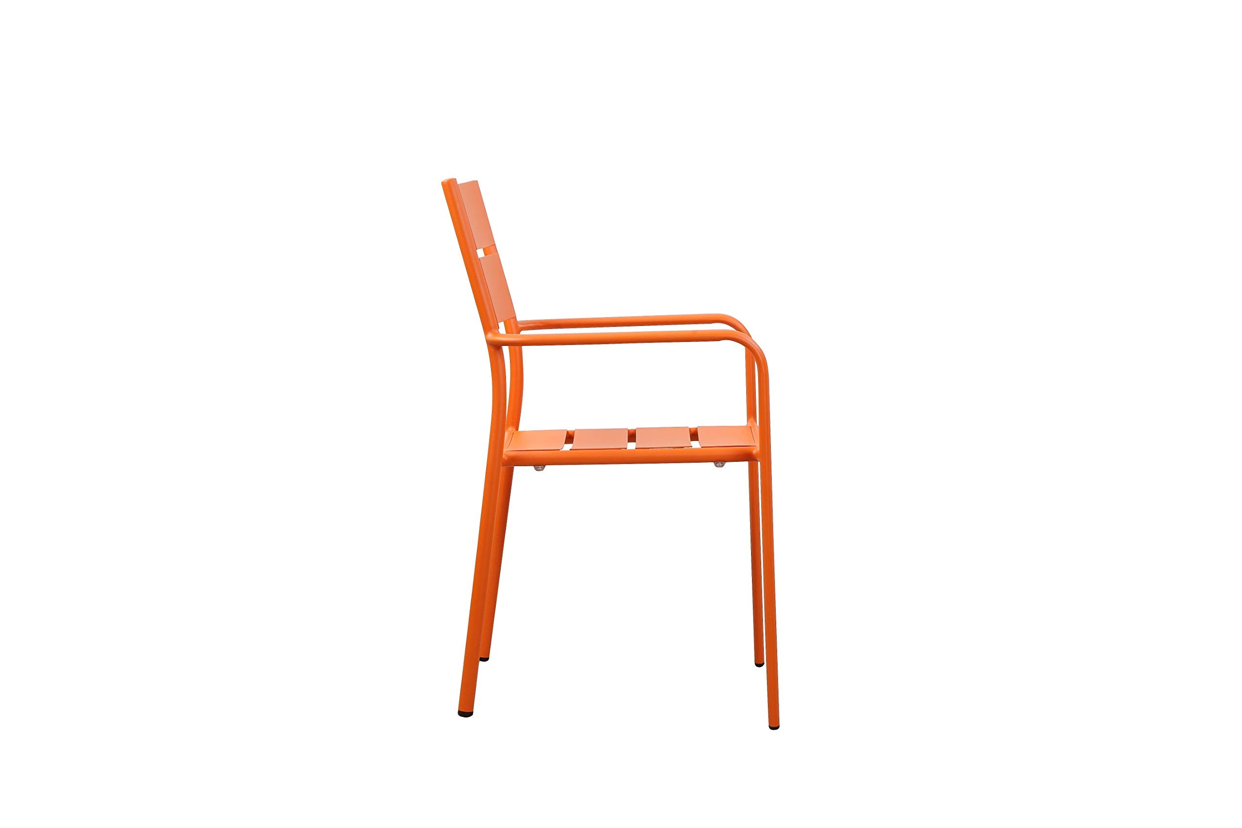 Pangea Home Miami 6Ac Orng Dining Chairs, Orange