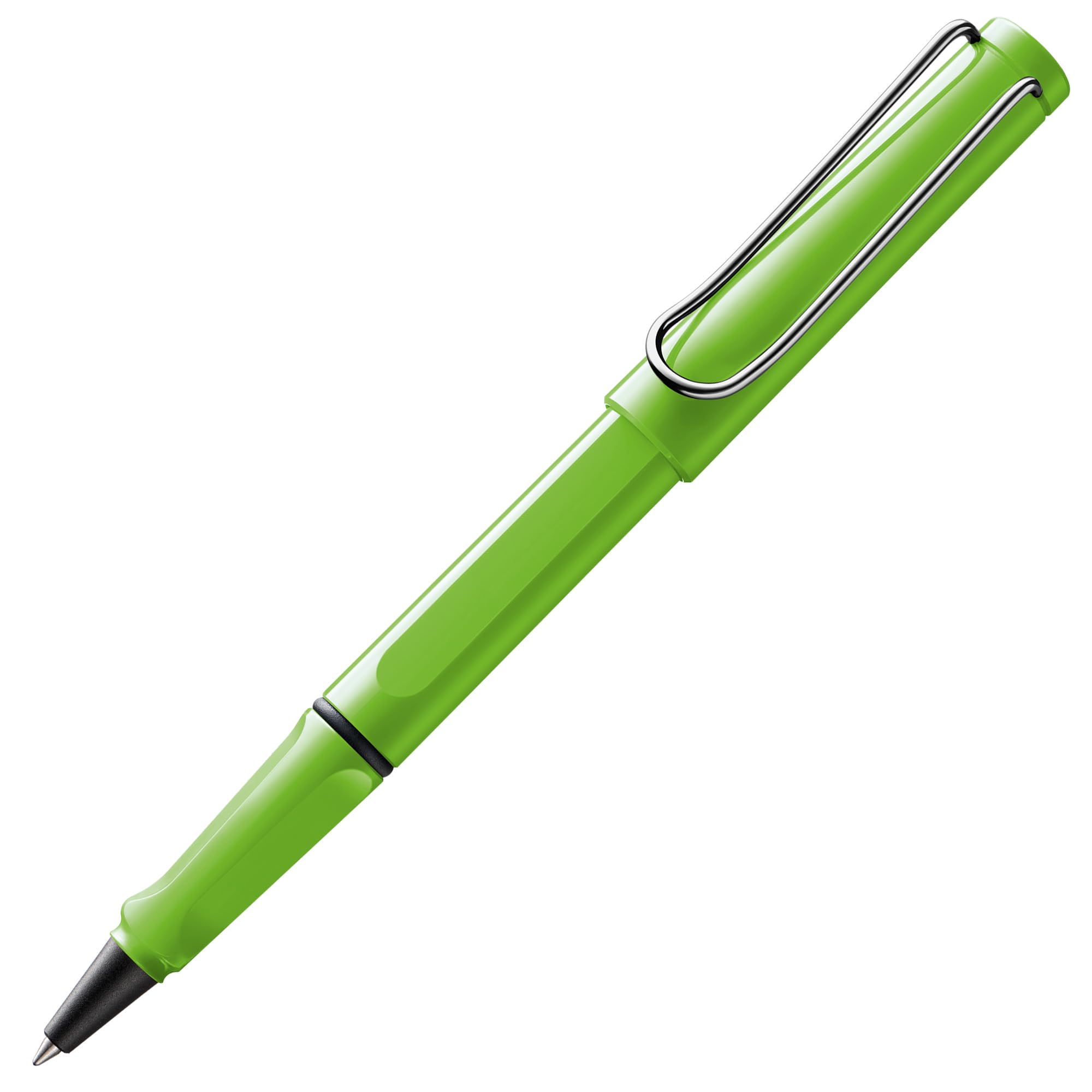 Lamy Safari Green - Rollerball Pen With Ergonomic Grip & Line Width M - For Pleasant Long Writing - Made Of Robust Asa Plastic -