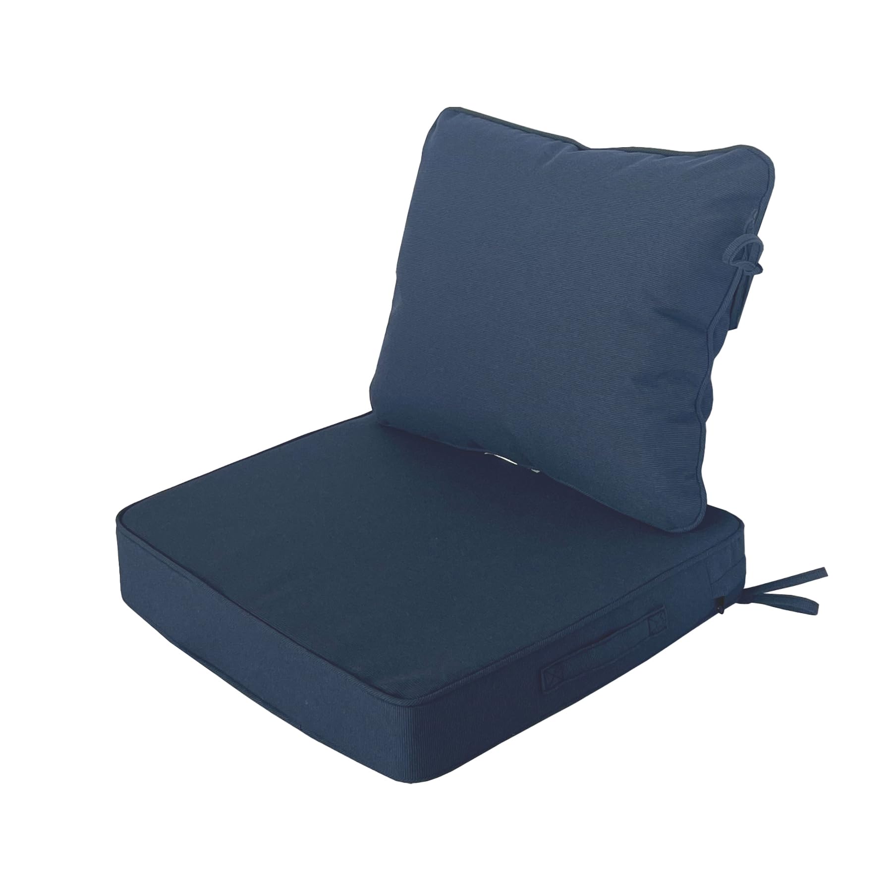 Cozyvida 19'X19' Outdoor Cushion Cushion Set Of 1 Patio Furniture Cushion Resilient Foam Filling Water-Proof Stain-Resistant U