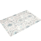 Safavieh Madison Collection Accent Rug - 4' X 6', Cream & Light Grey, Boho Chic Glam Paisley Design, Non-Shedding & Easy Care, I