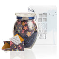 KindNotes Glass Keepsake Gift Jar with FRIENDSHIP and INSPIRATIONAL Messages - Sparkling Stars