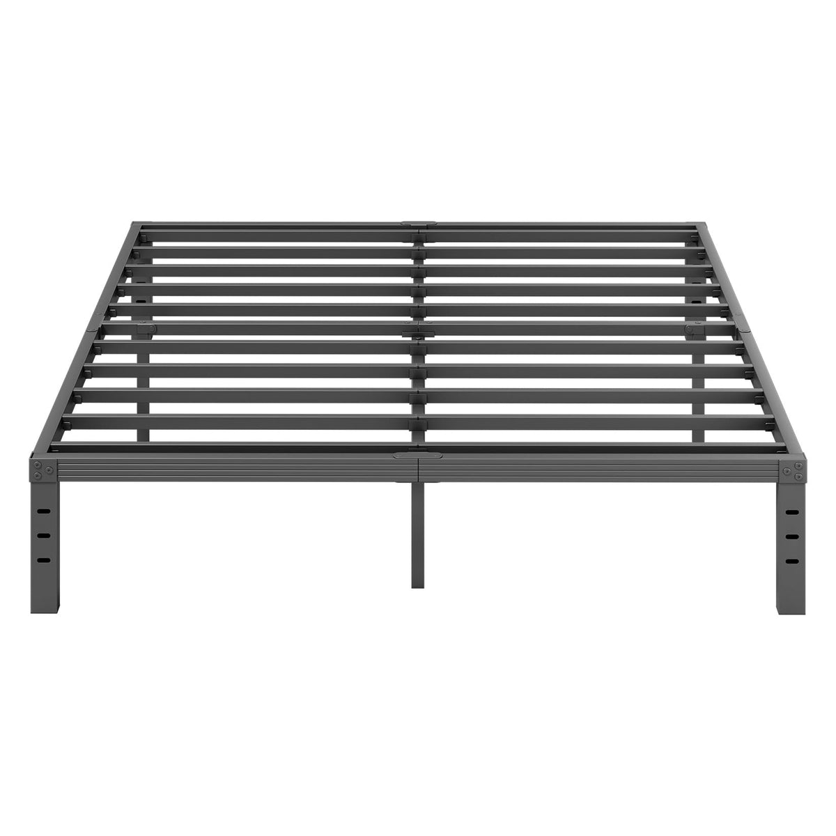 Furnitui 14 Inch High King Size Bed Frame Platform, Metal King Bed Frame No Box Spring Needed, Easy Assembly, Noise Free, Sturdy
