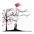 Calandis Fingerprints Tree Canvas Versatile Crafts Birthdays Weddings Art Supplies Diy Pink | Stretched Canvas & Boards | Canvas