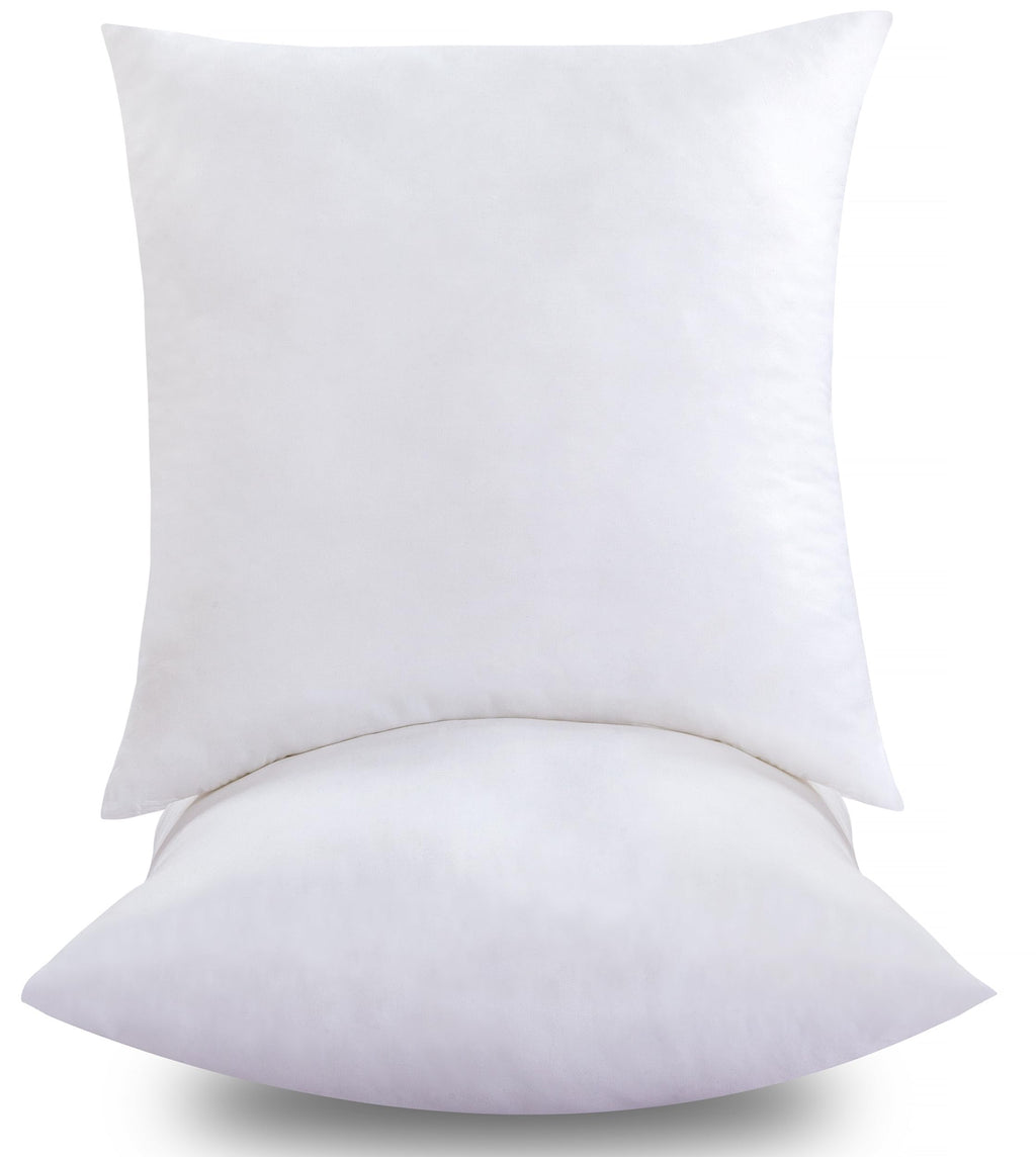 ROYALE LINENS Throw Pillow Insert - Square Pillow - Bed & Couch Pillow - Sofa Pillow Insert - Decorative Pillow Insert - Inner C