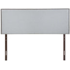 CasaFoyer  Region Linen Fabric Upholstered Full Headboard | Spacious & Elegant Design | Nailhead Trim | Modern Decor | Fits Most Full Beds