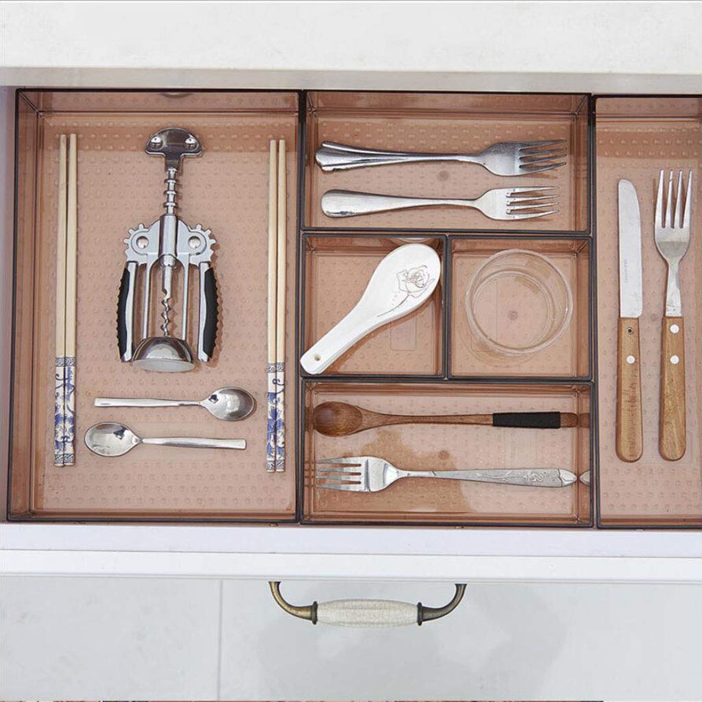 Drawer Organizer Storage Box Divider Compartment Organization Tray Holder S