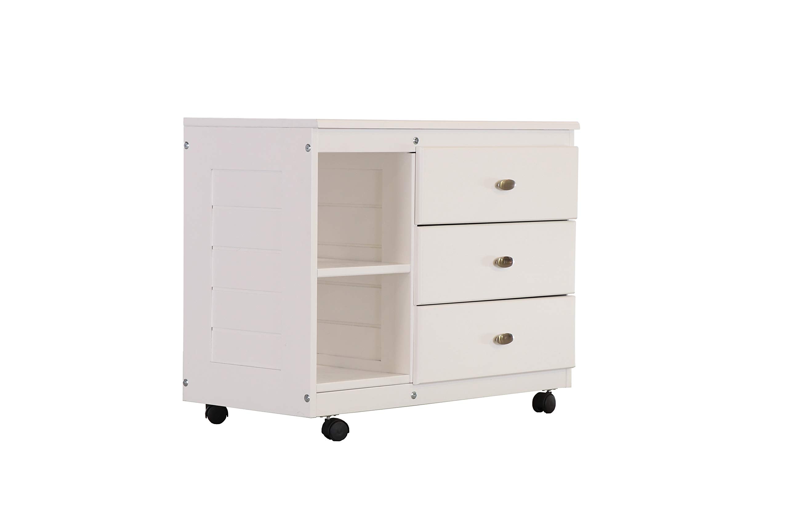 American Furniture Classics 80204-2A Dresser, Casual White