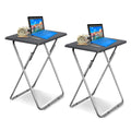 Garden 4 you Folding TV Tray Table TV Dinner Trays Tables for Eating,Stable Tv Trays Table 25In, Folding Tray Side Table, Foldab
