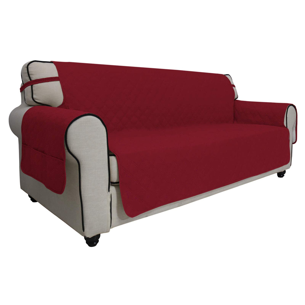 Easy-Going Sofa Slipcover Oversized Sofa Cover Waterproof Couch Cover Furniture Protector Cover Pets Covers Washable Non-Slip Fa