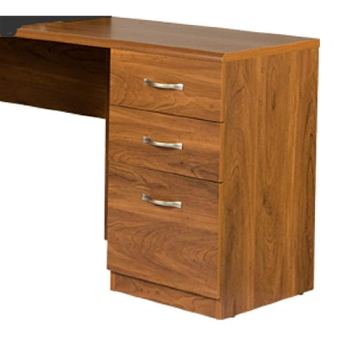 American Furniture Classics Os Home And Office Model 22111 Unit Three Drawer Extension, Autumn Oak Laminate